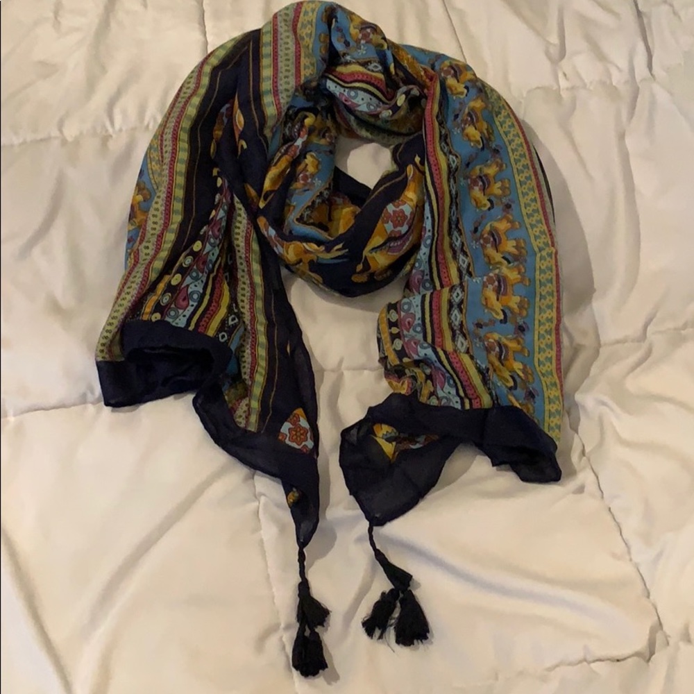 *2 for $15* Bright colored scarf, never worn.